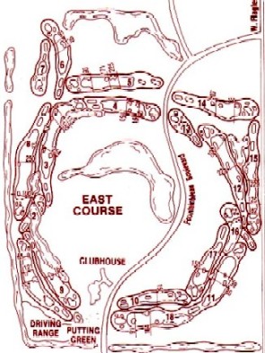 Fontainebleau Golf Club Layout