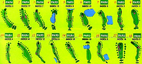 Genting Golf Course Layout