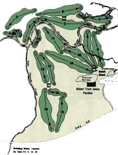 layout of Kidd Course
