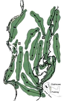 layout of Lorette Course