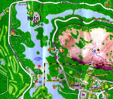 Stone Mountain Park Map